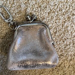 HOBO leather coin purse.